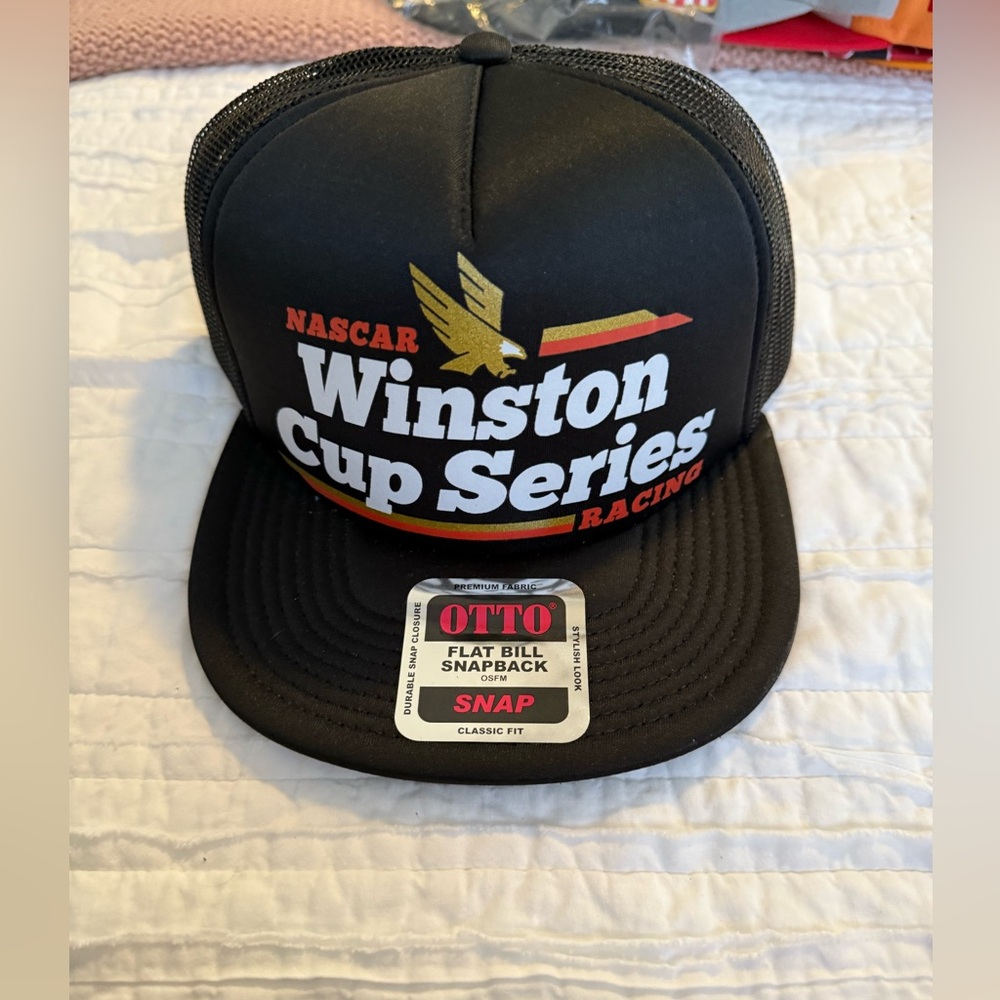 NASCAR OTTO SNAP Winston Cup Black Hat - NEW